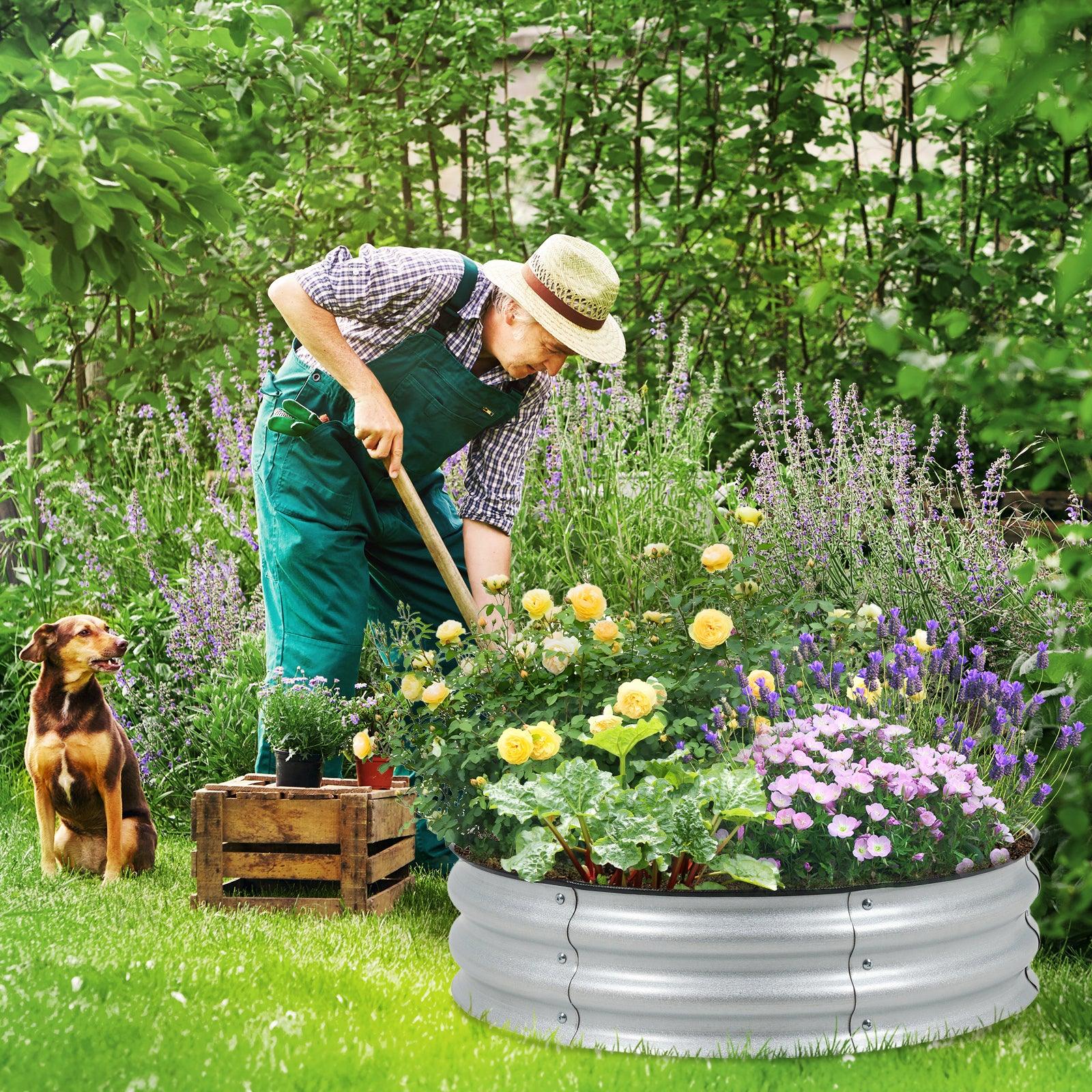 9_Tall_Raised_Garden_Bed_30_Round_-_Outdoor_Garden_Planter_Box-10
