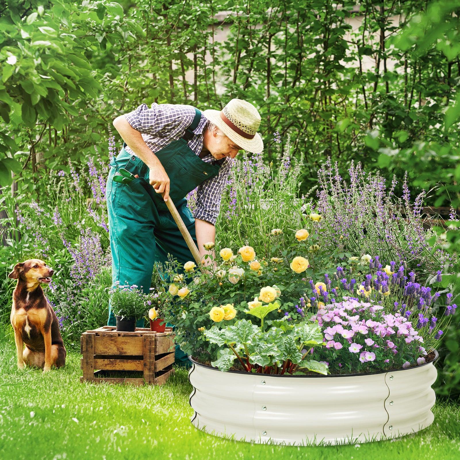 9_Tall_Raised_Garden_Bed_30_Round_-_Outdoor_Garden_Planter_Box