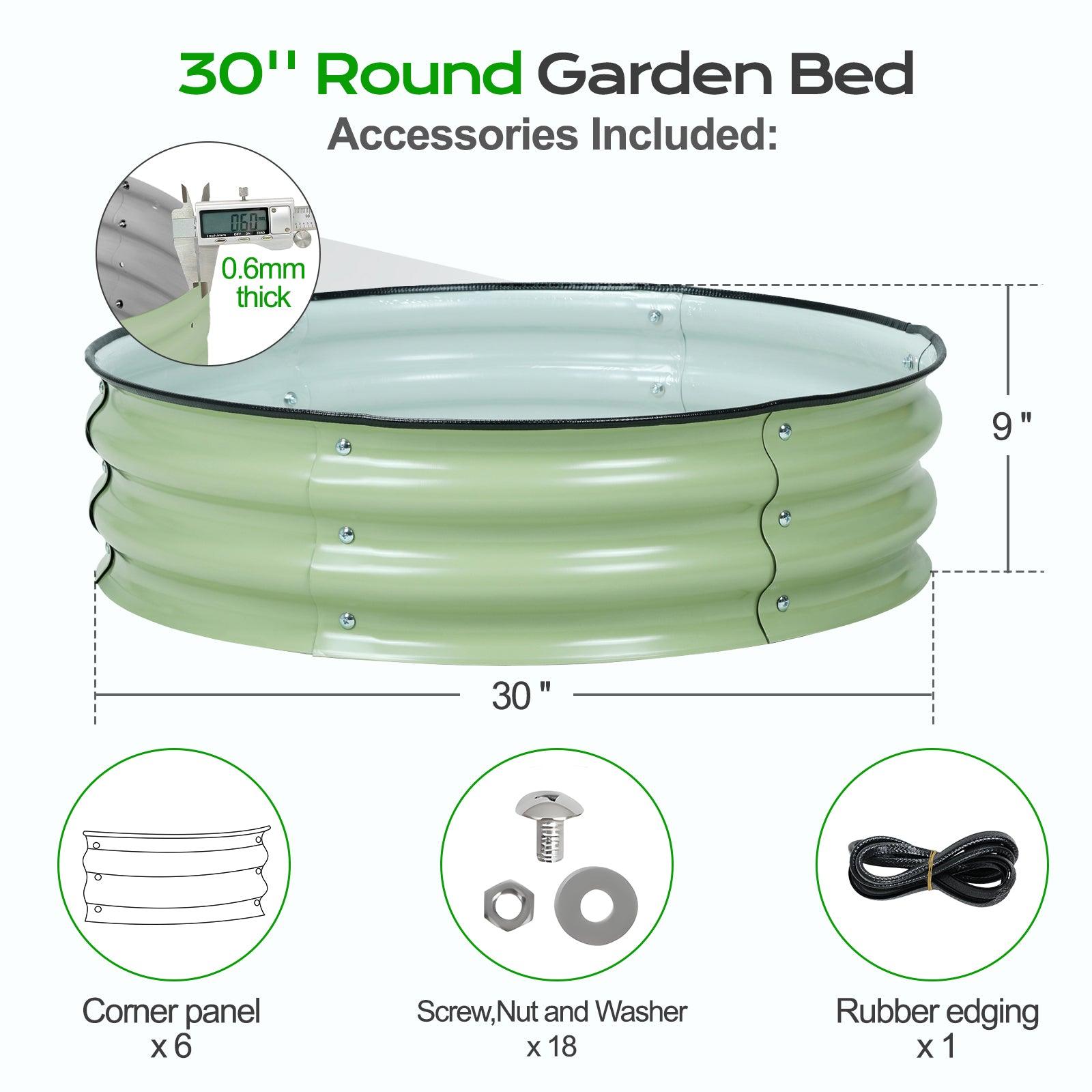 9_Tall_Raised_Garden_Bed_30_Round_-_Outdoor_Garden_Planter_Box_-12