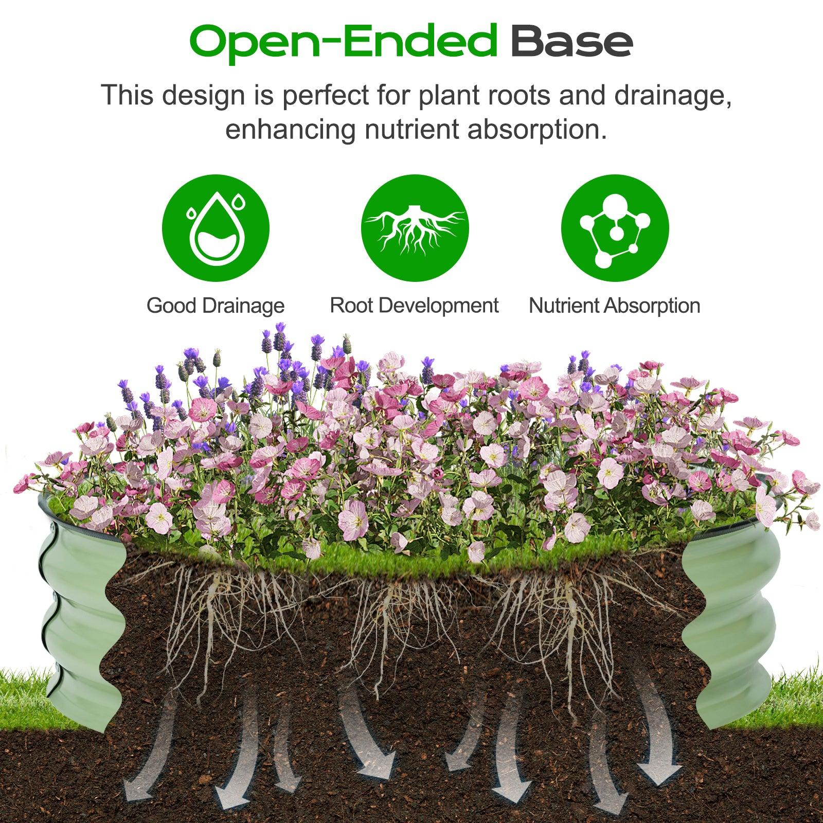 9_Tall_Raised_Garden_Bed_30_Round_-_Outdoor_Garden_Planter_Box_Set_of_2_-6