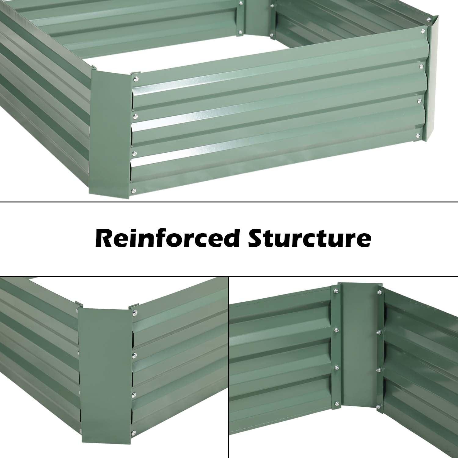 outdoor-raised-garden-bed-3-x-3-x-1-galvanized-steel-planter-box-set-of-2-447540