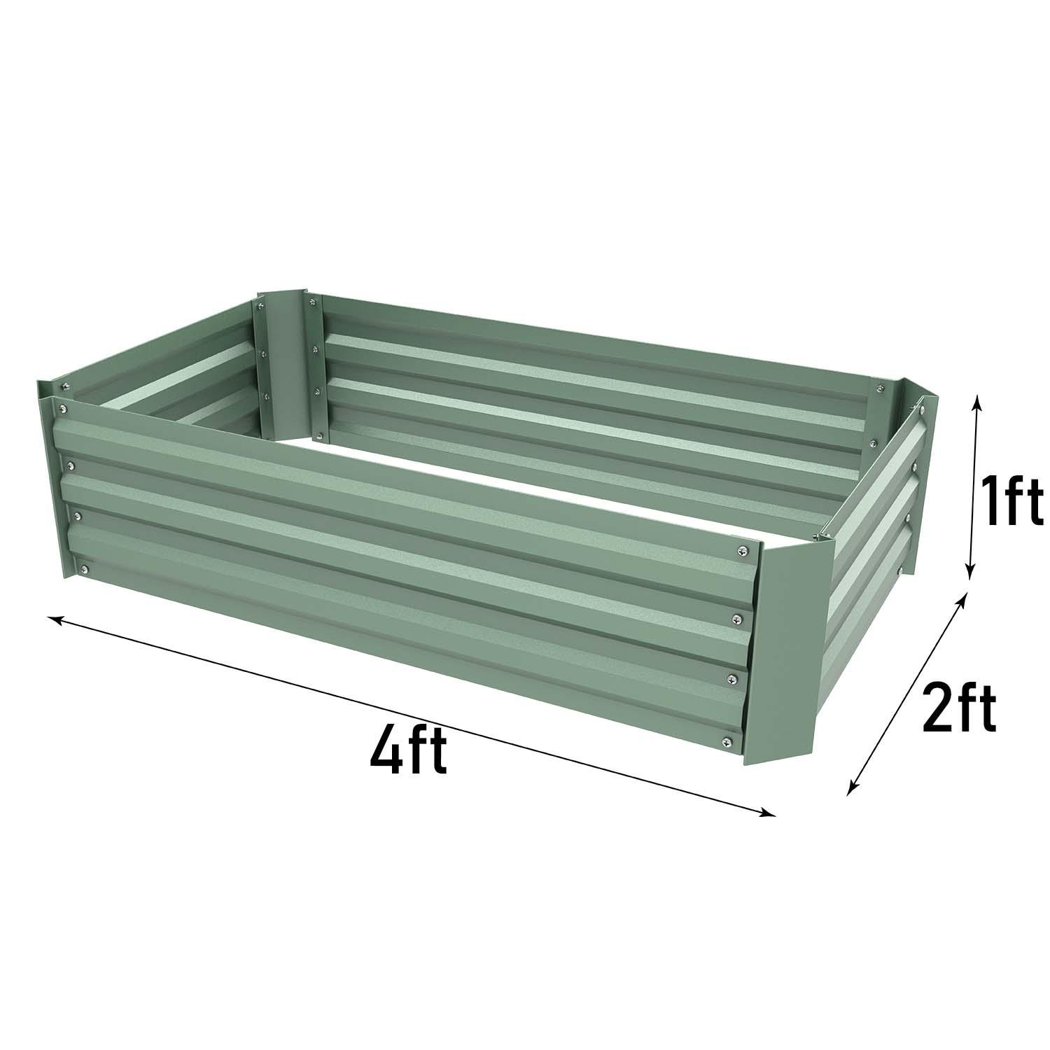 raised-garden-bed-4-x-2-x-1-premium-metal-planters-for-patio-and-outdoor-yard-gardening-set-of-2-beds-408263